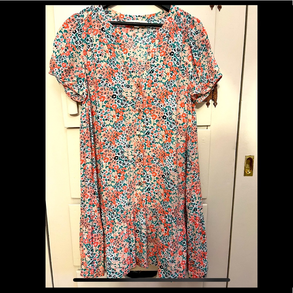LOFT patterned dress, size MP